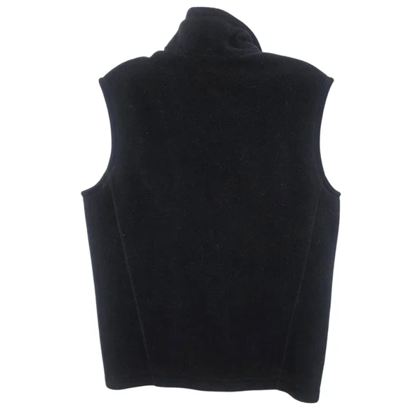 Patagonia Synchilla Fleece Vest Black Mens Small Company Embroidered Jacket - Picture 8 of 11